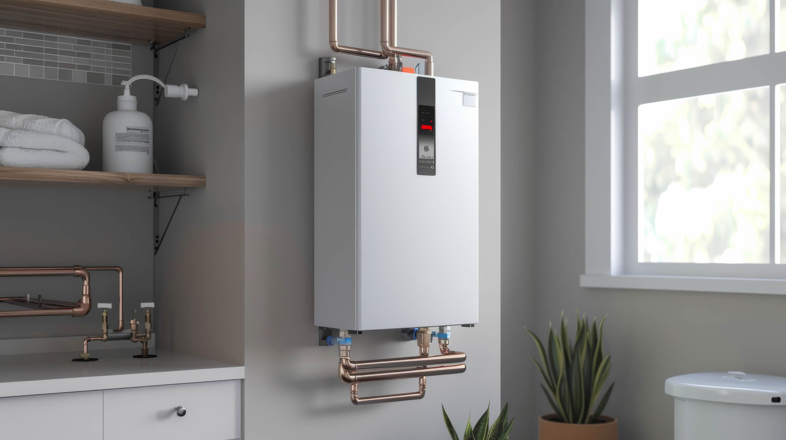 AdobeStock_895622887 Choosing the Right Water Heater: Tankless vs Traditional from Trinity Plumbing serving the Greater Cincinnati Tri-State area.